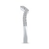 Thumbnail Image 2 of Previously Owned THE LEO Diamond Wedding Band 1/4 ct tw Round-cut 14K White Gold - Size 4.5