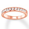 Thumbnail Image 0 of Previously Owned Diamond Anniversary Band 1/2 ct tw Round-cut 10K Rose Gold