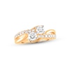 Thumbnail Image 1 of Previously Owned Ever Us Two-Stone Diamond Anniversary Ring 1 ct tw Round 14K Yellow Gold