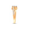 Thumbnail Image 2 of Previously Owned Ever Us Two-Stone Diamond Anniversary Ring 1 ct tw Round 14K Yellow Gold