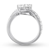 Thumbnail Image 2 of Previously Owned Ever Us Two-Stone Diamond Ring 1-1/2 ct tw Round 14K White Gold