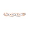 Thumbnail Image 3 of Previously Owned Diamond Anniversary Ring 1/10 ct tw 10K Rose Gold