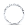 Thumbnail Image 2 of Previously Owned Diamond Anniversary Band 1/10 ct tw Round-Cut 10K White Gold