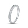 Thumbnail Image 2 of Previously Owned Diamond Anniversary Ring 1/6 ct tw Round-cut 10K White Gold