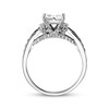 Thumbnail Image 3 of Previously Owned Black & White Diamond Engagement Ring 1 ct tw 14K White Gold