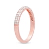 Previously Owned Diamond Wedding Band 1/3 ct tw Round-cut 14K Rose Gold