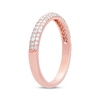 Thumbnail Image 2 of Previously Owned Diamond Wedding Band 1/3 ct tw Round-cut 14K Rose Gold