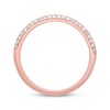 Thumbnail Image 3 of Previously Owned Diamond Wedding Band 1/3 ct tw Round-cut 14K Rose Gold