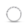 Thumbnail Image 3 of Previously Owned Diamond Wedding Band 1/8 ct tw Round-cut 14K White Gold