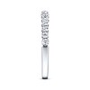 Thumbnail Image 4 of Previously Owned Diamond Wedding Band 3/8 ct tw Round-cut 14K White Gold