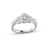Thumbnail Image 0 of Previously Owned Diamond Engagement Ring 7/8 ct tw Round-cut 14K White Gold