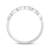 Thumbnail Image 2 of Previously Owned Diamond Wedding Band 1/20 ct tw Round-cut 10K White Gold
