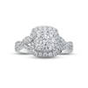 Thumbnail Image 2 of Previously Owned Diamond Engagement Ring 7/8 ct tw Round-cut 14K White Gold