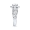 Thumbnail Image 2 of Previously Owned Neil Lane Diamond Engagement Ring 3 ct tw Princess & Round-cut 14K White Gold - Size 10