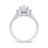 Thumbnail Image 3 of Previously Owned Neil Lane Diamond Engagement Ring 3 ct tw Princess & Round-cut 14K White Gold - Size 10