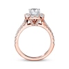 Thumbnail Image 2 of Previously Owned Neil Lane Engagement Ring 2-1/6 ct tw Cushion & Round-cut Diamonds 14K Rose Gold - Size 5.5