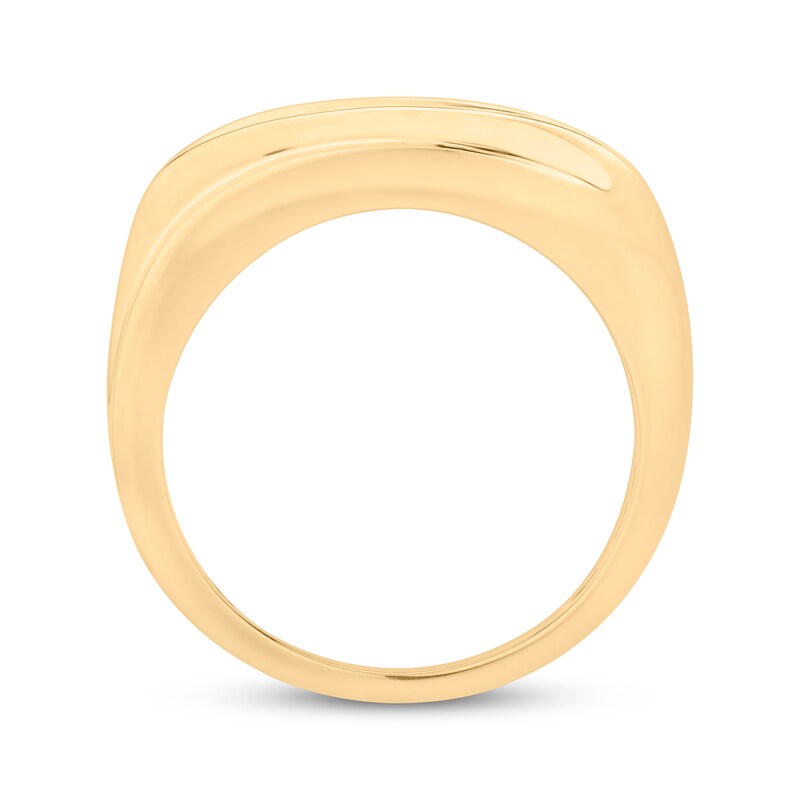 Previously Owned Men's Diamond Wedding Band 2 ct tw Round-cut 10K Yellow Gold