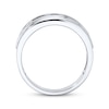 Thumbnail Image 2 of Previously Owned Men's Diamond Wedding Band 1 ct tw 10K White Gold