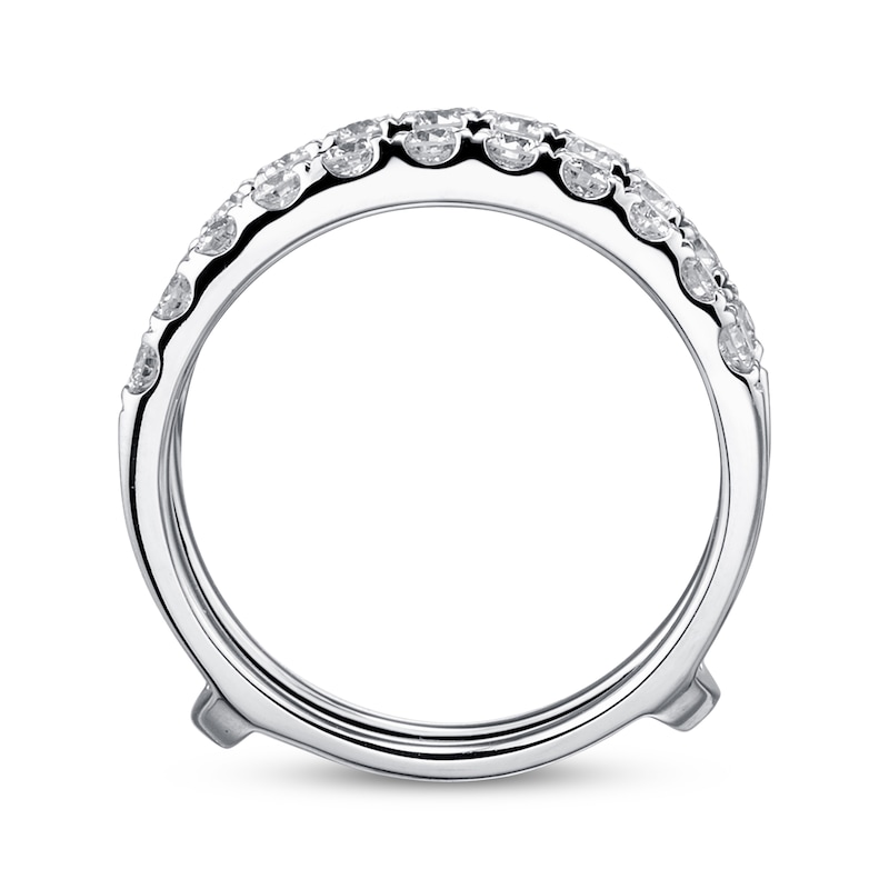 Previously Owned Diamond Enhancer Ring 1 ct tw Round-cut 14K White Gold