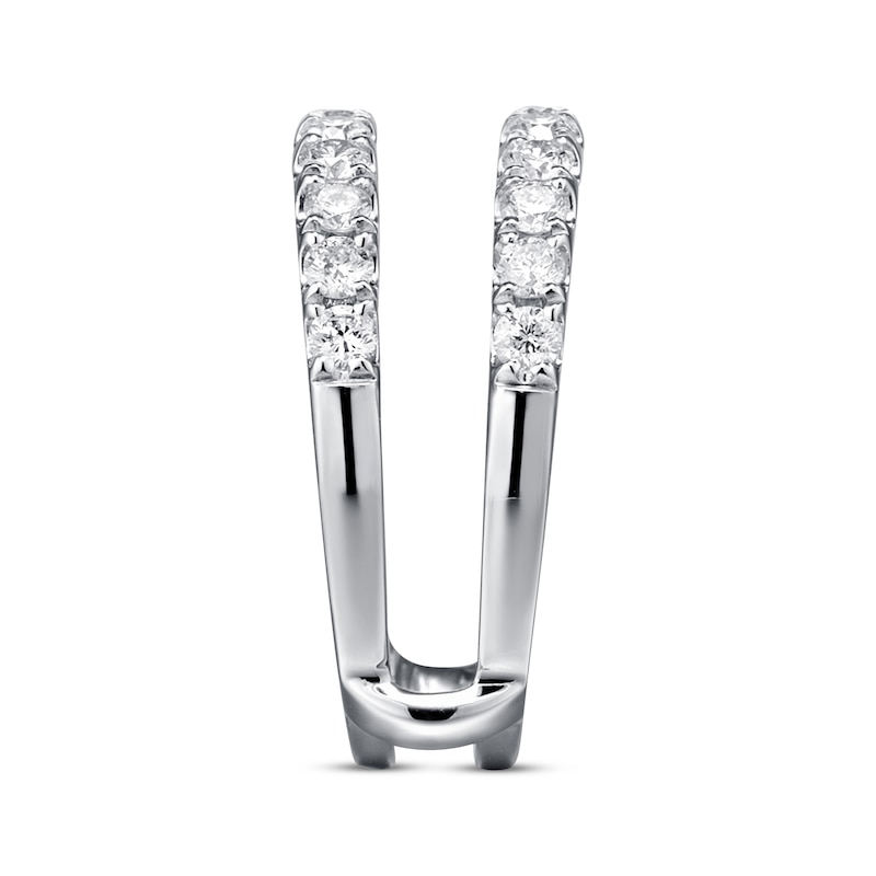 Previously Owned Diamond Enhancer Ring 1 ct tw Round-cut 14K White Gold