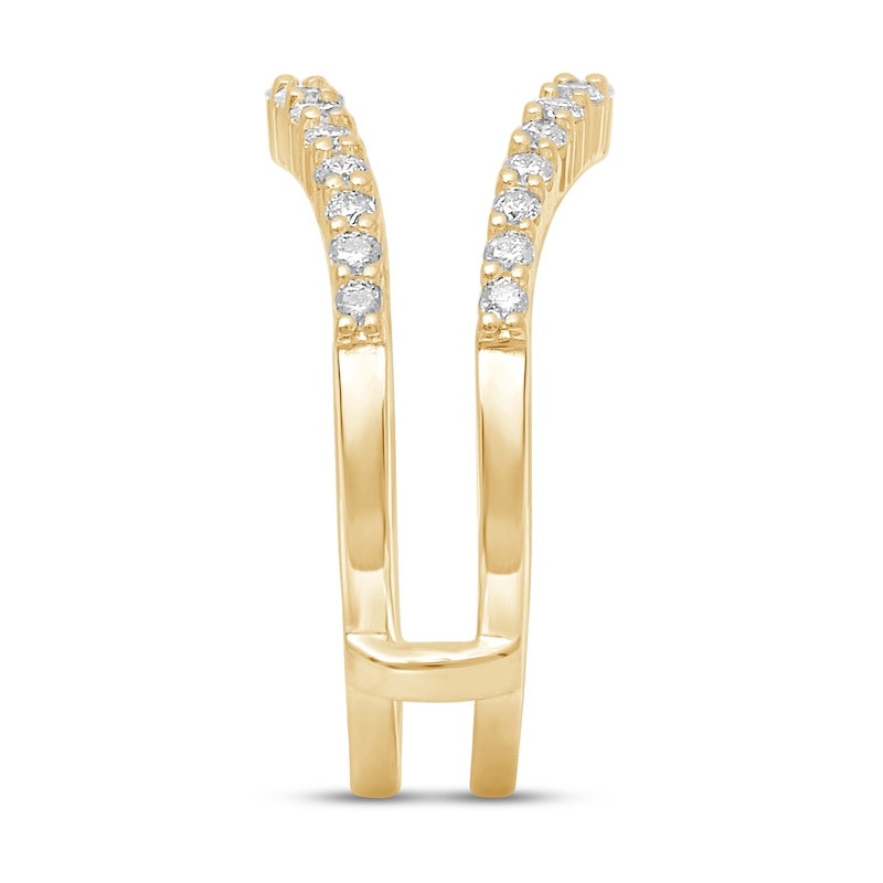 Previously Owned Diamond Enhancer Ring 1/2 ct tw Round-cut 14K Yellow Gold