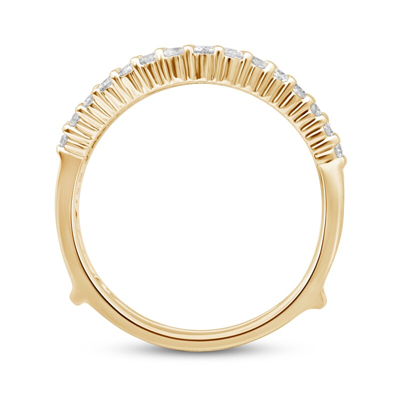 Previously Owned Diamond Enhancer Ring 1/2 ct tw Round-cut 14K Yellow Gold