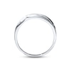 Thumbnail Image 3 of Previously Owned Men's Diamond Wedding Band 1/15 ct tw Round-cut 10K White Gold