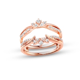 Previously Owned Diamond Wrap Ring 3/8 ct tw Round-cut 14K Rose Gold