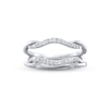 Thumbnail Image 1 of Previously Owned Diamond Wrap Ring 1/5 ct tw Round-cut 14K White Gold