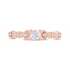 Thumbnail Image 2 of Previously Owned Adrianna Papell Diamond Engagement Ring 3/8 ct tw Round-cut 14K Rose Gold