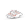 Thumbnail Image 1 of Previously Owned Diamond Engagement Ring 3/4 ct tw Round-cut 14K Two-Tone Gold