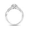 Thumbnail Image 3 of Previously Owned Diamond Engagement Ring 1/2 ct tw Round-cut 10K White Gold