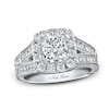 Previously Owned Neil Lane Engagement Ring 2 ct tw Cushion, Princess & Round-cut Diamonds 14K White Gold