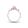 Thumbnail Image 1 of Previously Owned Diamond Engagement Ring 3/4 ct tw Round-cut 14K Two-Tone Gold