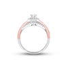Thumbnail Image 2 of Previously Owned Diamond Engagement Ring 5/8 ct tw Round-cut 14K Two-Tone Gold