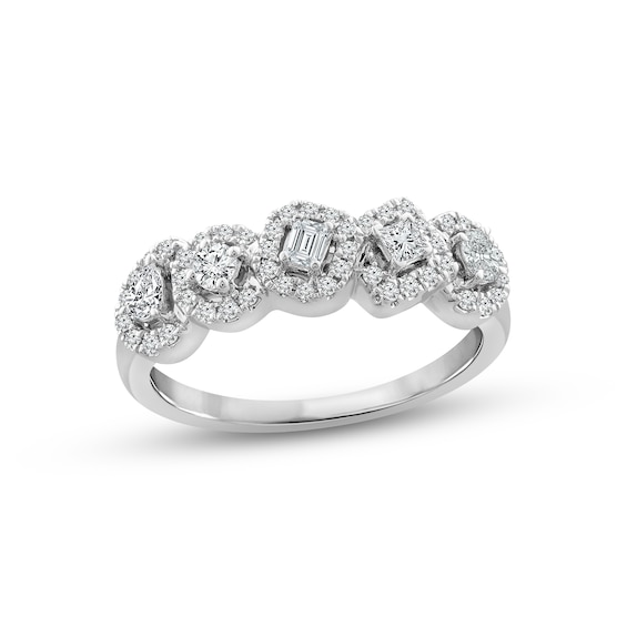 Previously Owned Diamond Ring 1/2 ct tw 10K White Gold