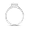 Thumbnail Image 3 of Previously Owned Diamond Promise Ring 1/6 ct tw Round-cut 10K White Gold