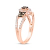 Thumbnail Image 2 of Previously Owned Le Vian Chocolate Diamond Ring 5/8 ct tw 14K Strawberry Gold