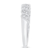 Thumbnail Image 3 of Previously Owned Diamond Anniversary Ring 1/4 ct tw Round-cut 10K White Gold