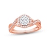 Thumbnail Image 0 of Previously Owned  Diamond Ring 1/3 ct tw Round-cut 10K Two-Tone Gold