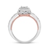 Thumbnail Image 2 of Previously Owned Diamond Ring 1/5 ct tw Round-cut 10K Two-Tone Gold