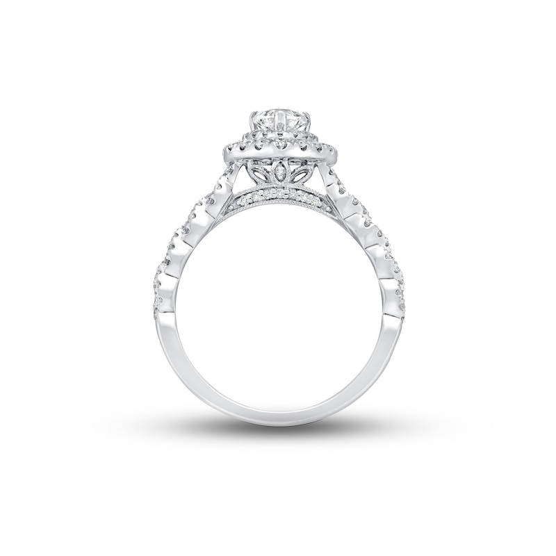 Main Image 3 of Previously Owned Neil Lane Engagement Ring 3/4 ct tw Diamonds 14K White Gold