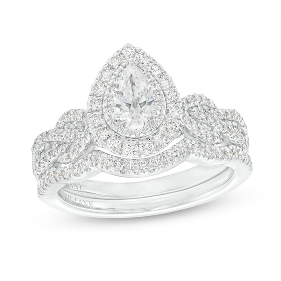 Previously Owned Neil Lane Bridal Set 1 ct tw Diamonds 14K White Gold