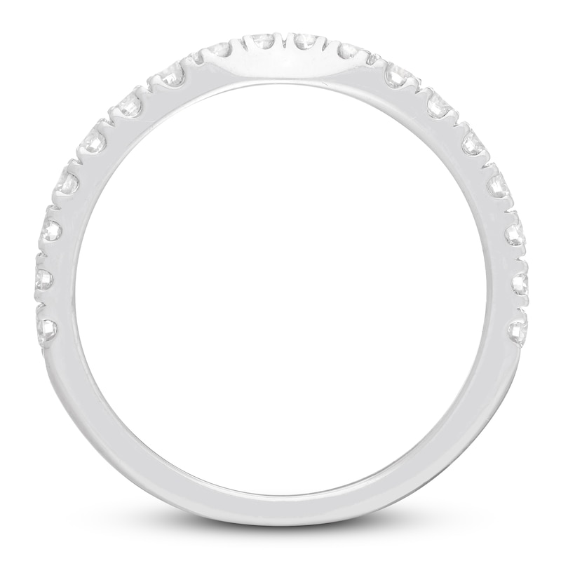 Main Image 3 of Previously Owned Neil Lane Diamond Wedding Band 5/8 ct tw Round-cut 14K White Gold