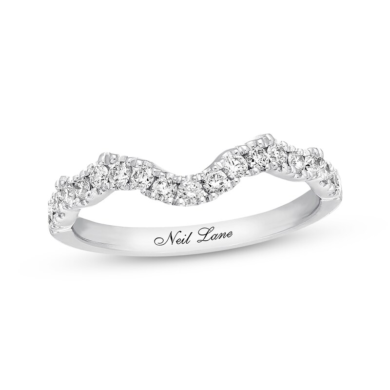 Main Image 1 of Previously Owned Neil Lane Diamond Wedding Band 1/3 ct tw 14K White Gold