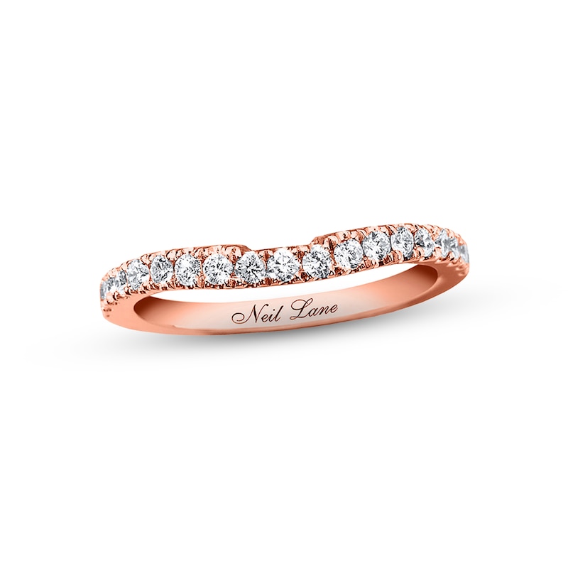 Previously Owned  Neil Lane Wedding Band 3/8 ct tw Diamonds 14K Rose Gold