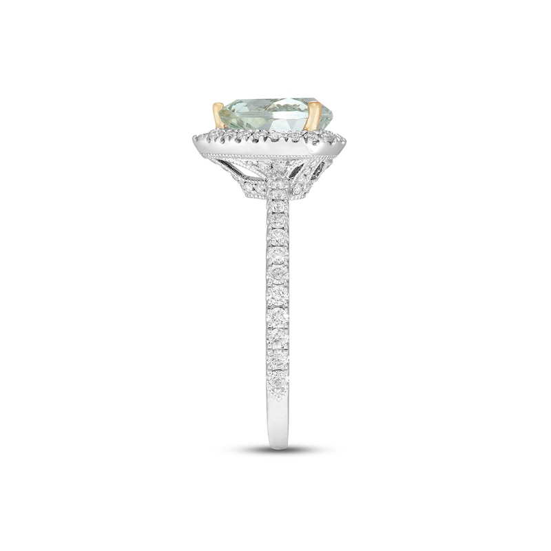 Main Image 2 of Previously Owned Neil Lane Quartz Engagement Ring 1/2 ct tw Diamonds 14K Gold