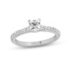 Thumbnail Image 0 of Previously Owned THE LEO Diamond Engagement Ring 3/4 ct tw Princess & Round-cut 14K White Gold