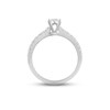 Thumbnail Image 3 of Previously Owned THE LEO Diamond Engagement Ring 3/4 ct tw Princess & Round-cut 14K White Gold