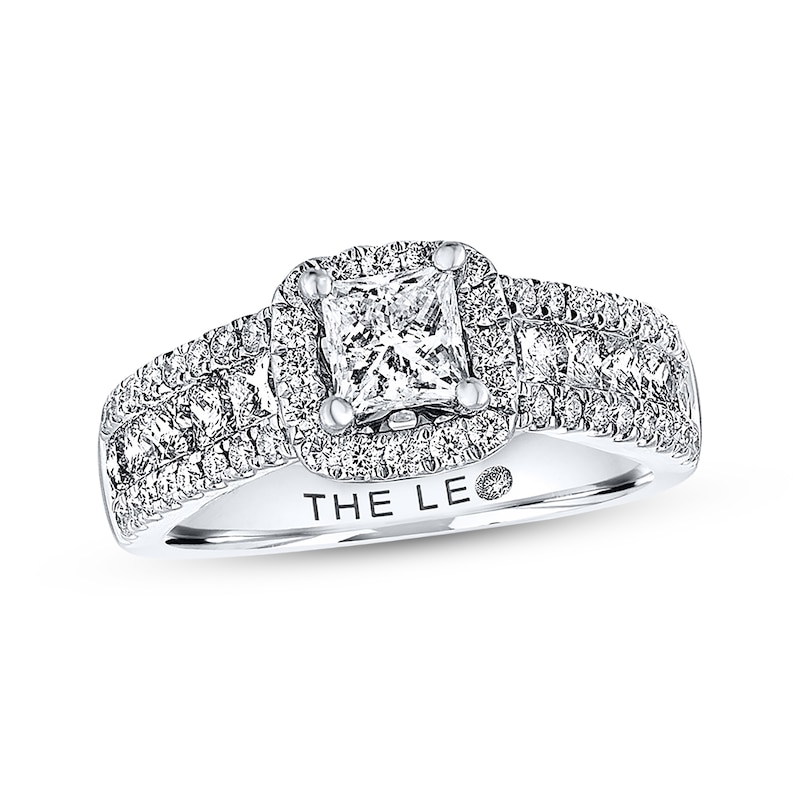 Previously Owned THE LEO Diamond Engagement Ring 2-1/8 ct tw Diamonds 14K White Gold
